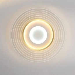 Stropné svietidlo Moderné okrúhle svietidlo pod omietku