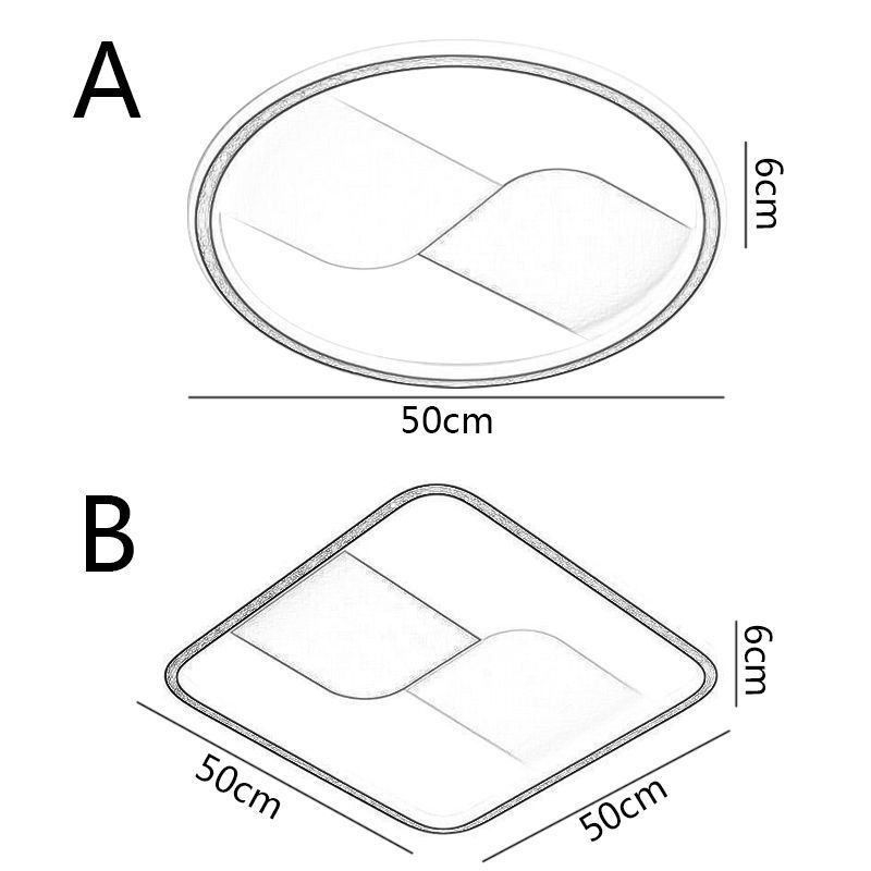 Zapustené stropné svietidlo Kruhové zapustené stropné svietidlo