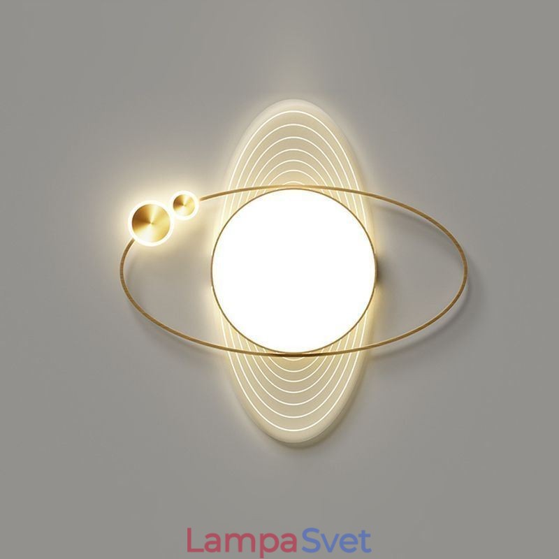 Moderné zapustené osvetlenie Creative Planet Stropné svietidlo