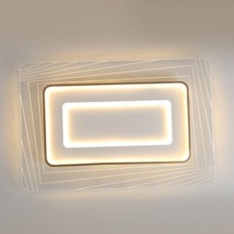 Obdĺžnikové zapustené stropné svietidlo Minimalistické akrylové ultratenké stropné svietidlo