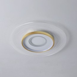 Minimalistické akrylové ultratenké stropné svietidlo pod omietku