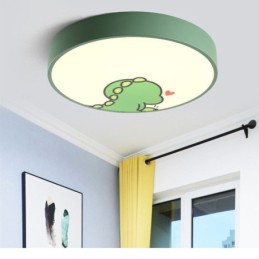 Kreslená stropná lampa so zvieracím detským stropom