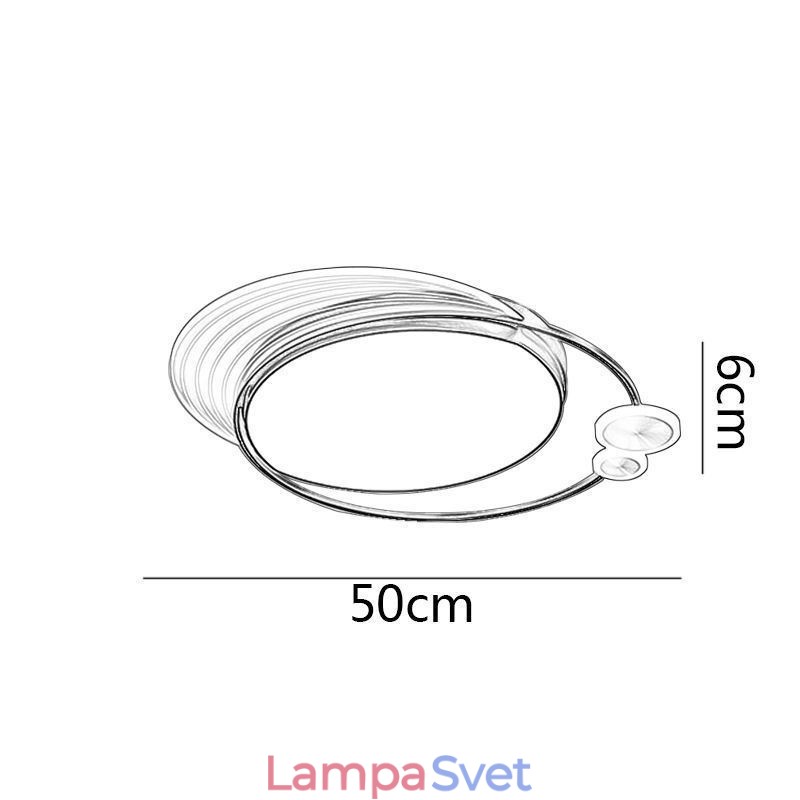 Zapustené stropné svietidlo s diaľkovým ovládaním