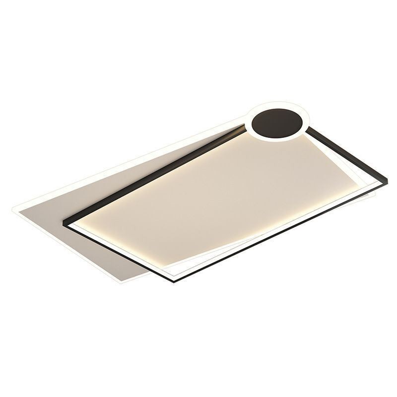 Zapustené minimalistické stropné svietidlo