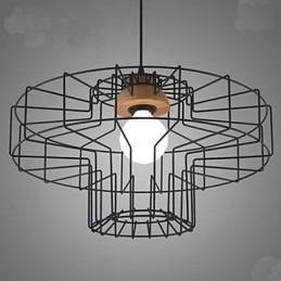 Jednohlavý železný luster Luster Retro Mesh