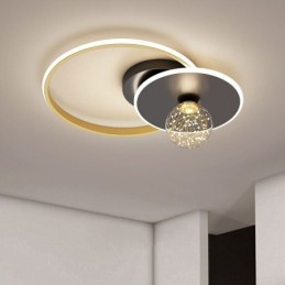 Minimalistické stropné svietidlo so zapustenou montážou Home Decor