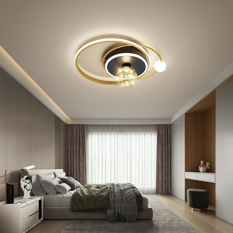 Minimalistické stropné svietidlo so zapustenou montážou Home Decor