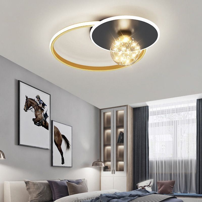 Minimalistické stropné svietidlo so zapustenou montážou Home Decor