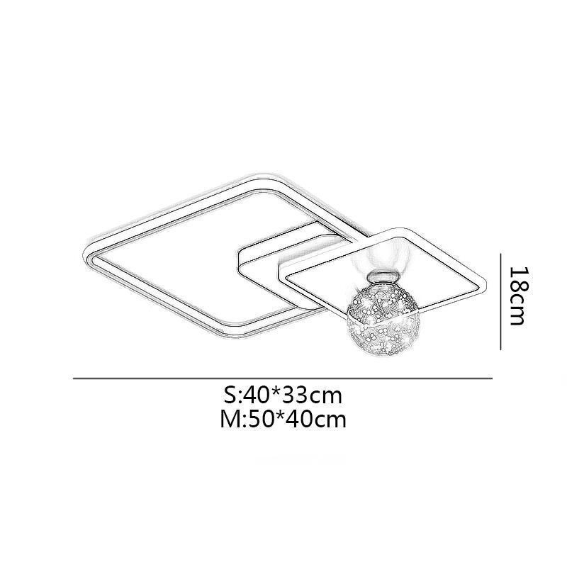Stropné svietidlo Home Decor pod omietku