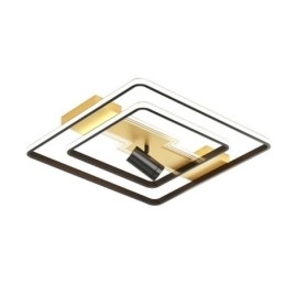 Geometrické zapustené akrylátové stropné svietidlo