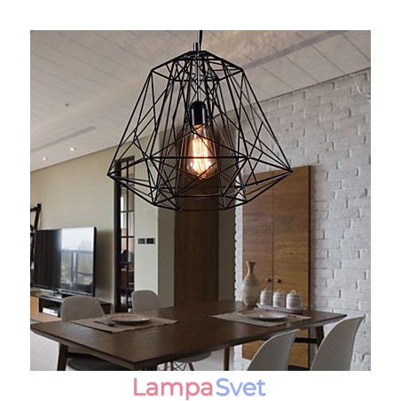 Prívesok v tienidlo na lampu v čiernej farbe Prívesok v tienidlo na lampu v čiernej farbe