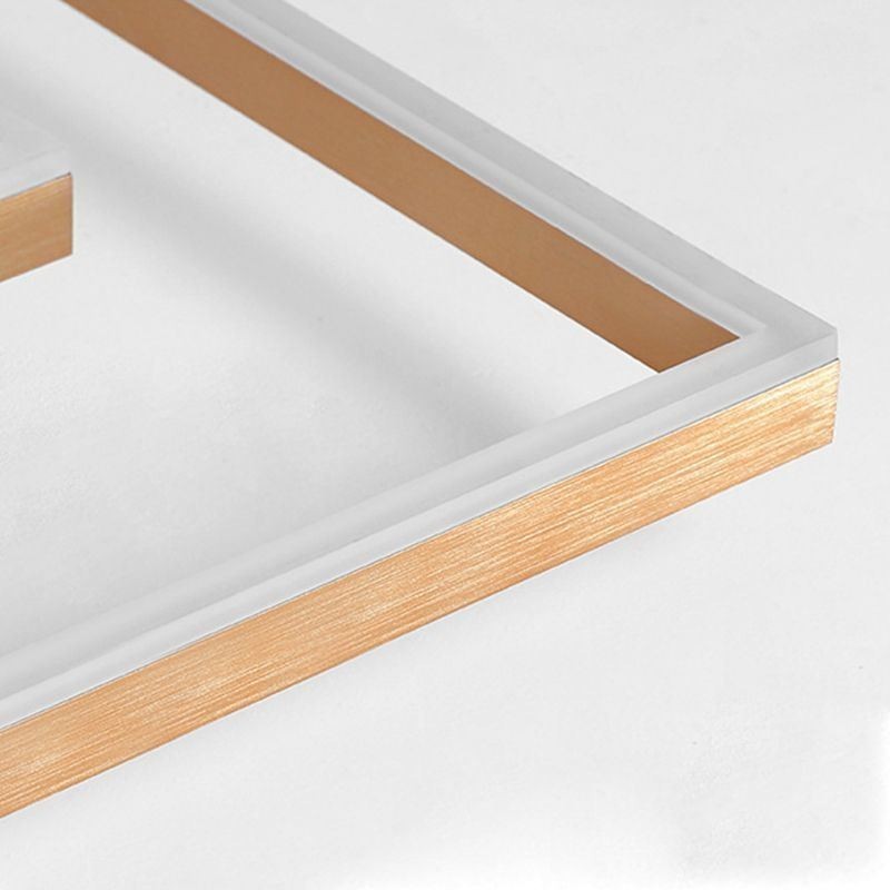 Zapustené minimalistické akrylové stropné svietidlo