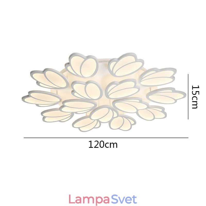 Moderné stropné stropné svietidlo s tulipánovým dekoratívnym svetlom