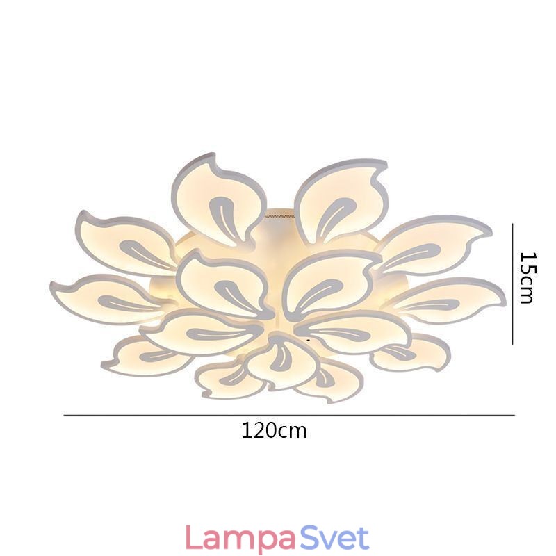Creative Petal Flush Mount stropné svietidlo