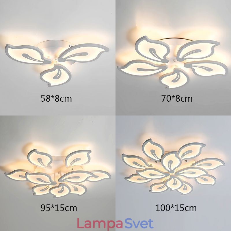 Creative Petal Flush Mount stropné svietidlo