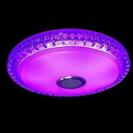 Zapustené stropné svetlo Diaľkové ovládanie APP Bluetooth Music Speaker Light