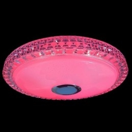 Zapustené stropné svetlo Diaľkové ovládanie APP Bluetooth Music Speaker Light