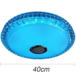 Zapustené stropné svetlo Diaľkové ovládanie APP Bluetooth Music Speaker Light