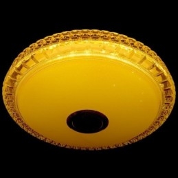 Zapustené stropné svetlo Diaľkové ovládanie APP Bluetooth Music Speaker Light