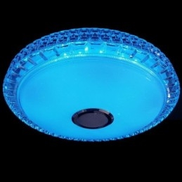 Zapustené stropné svetlo Diaľkové ovládanie APP Bluetooth Music Speaker Light