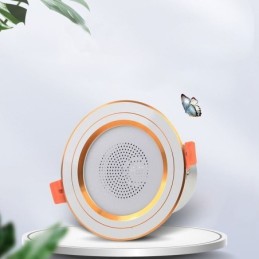 Downlight Inteligentné stropné svietidlo Bluetooth pre hudbu na mobilný telefón