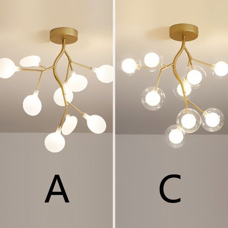 Zapustené stropné svietidlo Nordic Branches