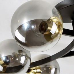 Moderné minimalistické zapustené sklenené guľové stropné svietidlo