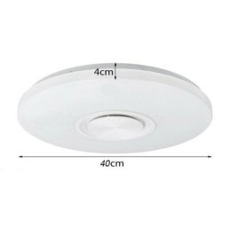 Zapustená dekoratívna lampa Diaľkové ovládanie APP Bluetooth Music Speaker Lampa
