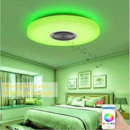 Zapustená dekoratívna lampa Diaľkové ovládanie APP Bluetooth Music Speaker Lampa