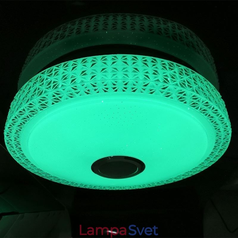 Stropné svietidlo Dekoratívne svietidlo Diaľkové ovládanie APP Zapustená montáž Bluetooth hudobného reproduktora