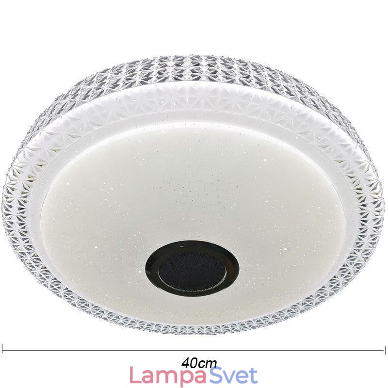 Stropné svietidlo Dekoratívne svietidlo Diaľkové ovládanie APP Zapustená montáž Bluetooth hudobného reproduktora