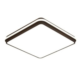 Minimalistické štvorcové stropné svietidlo so zapustenou montážou Moderné akrylové osvetlenie