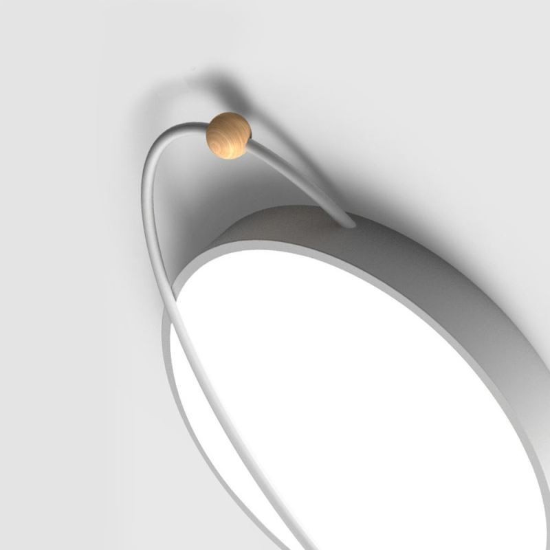 Moderné okrúhle stropné svietidlo Planet Flush Mount