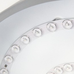 Moderné okrúhle stropné svietidlo Planet Flush Mount