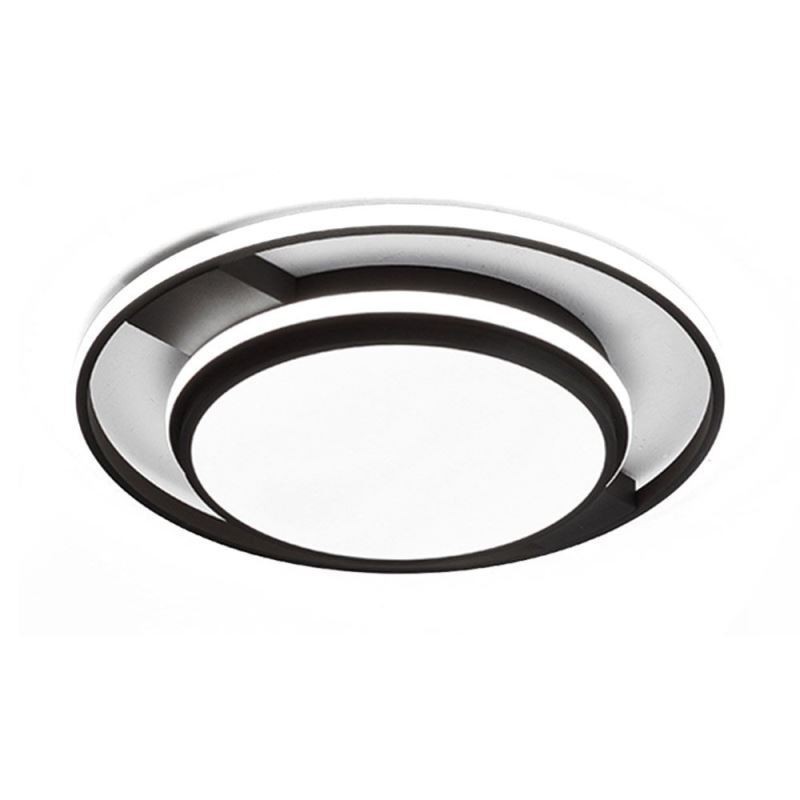 Moderné minimalistické okrúhle stropné svietidlo pod omietku