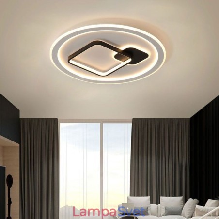 Moderné minimalistické stropné svietidlo okrúhle a štvorcové zapustené svietidlo Moderné minimalistické stropné svietidlo okrúhle a štvorcové zapustené svietidlo