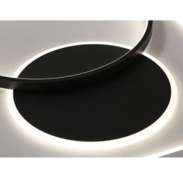 Moderné minimalistické stropné svietidlo okrúhle a štvorcové zapustené svietidlo