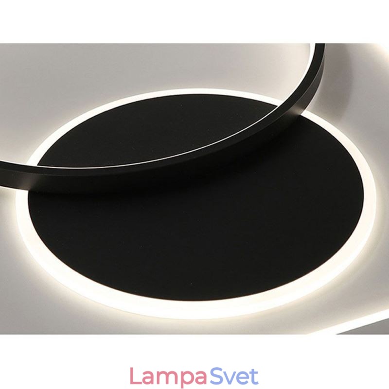 Moderné minimalistické stropné svietidlo okrúhle a štvorcové zapustené svietidlo