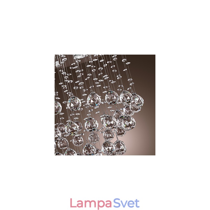 Krištáľový luster s 5 svetelným dizajnom (K9 Crystal)
