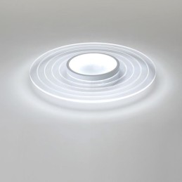 Moderné kruhové zapustené stropné svietidlo Minimalistické svietidlo