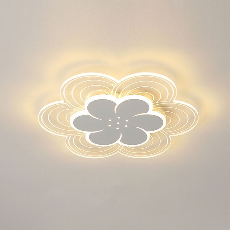 Nádherné zapustené stropné svietidlo Petal Minimalistické akrylové svietidlo