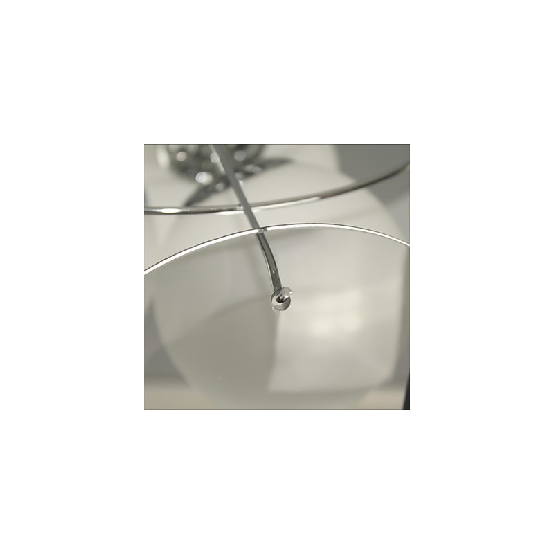 ponuky Milan Simple Fashion Style Luster Light Smoke Grey Glass Luster