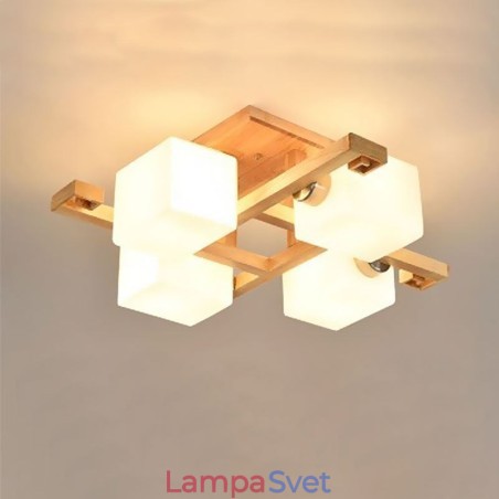 Nordic Flush Mount stropné svietidlo Kreatívne teplé svietidlo z masívneho dreva Nordic Flush Mount stropné svietidlo Kreatívne teplé svietidlo z masívneho dreva