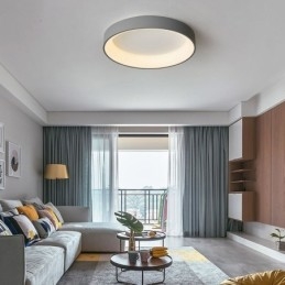 Zapustené moderné okrúhle stropné svietidlo na úsporu energie