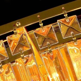 Zapustené krištáľové stropné svietidlo Európske okrúhle osvetlenie