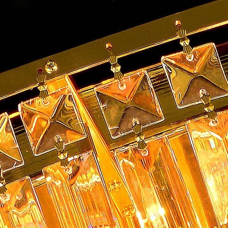 Zapustené krištáľové stropné svietidlo Európske okrúhle osvetlenie