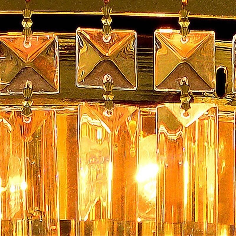 Zapustené krištáľové stropné svietidlo Európske okrúhle osvetlenie