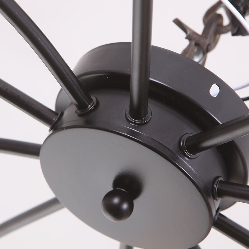 Stropná lampa Spider Antique Classic Zapustená jedálenská lampa 8 10 ramien