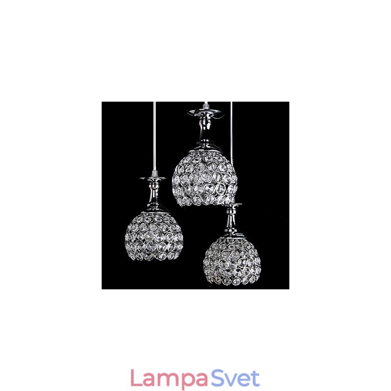 Krištáľový luster Modern Contemporary Metal