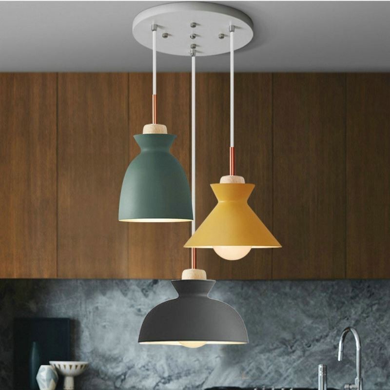 Závesné svietidlo Macaron Nordic Simple Iron Arti Tri svietidlá